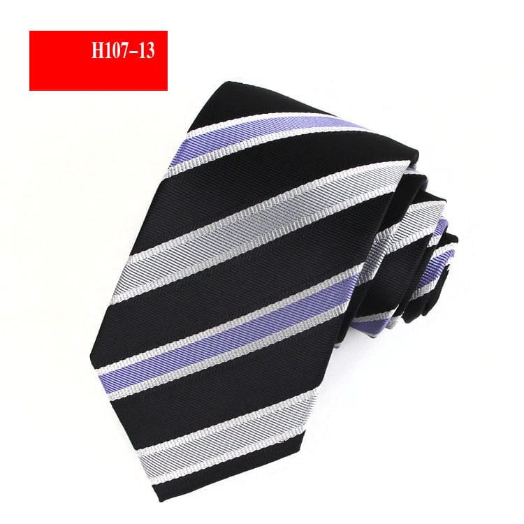 Wholesale Men Business Polka Dot Stripe Pattern Tie