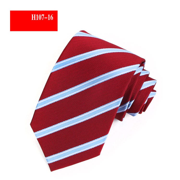 Wholesale Men Business Polka Dot Stripe Pattern Tie