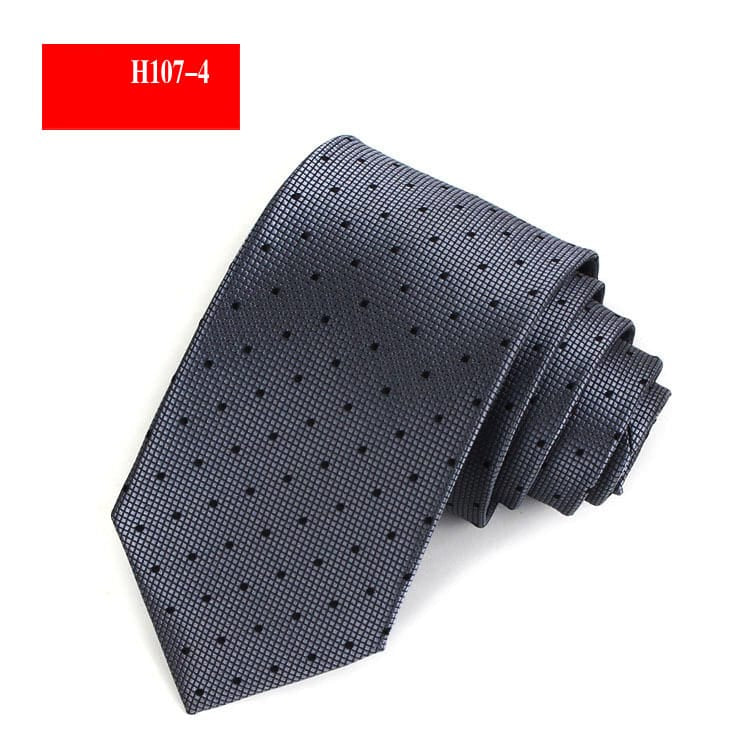 Wholesale Men Business Polka Dot Stripe Pattern Tie