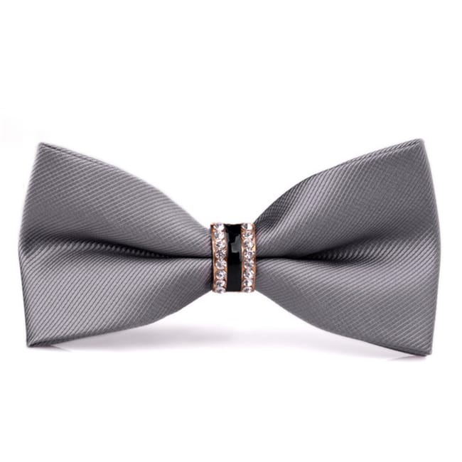 Wholesale Men Fashion Rhinestone Decorated Bow Tie