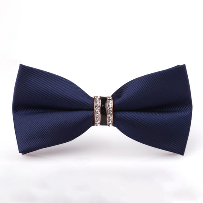 Wholesale Men Fashion Rhinestone Decorated Bow Tie