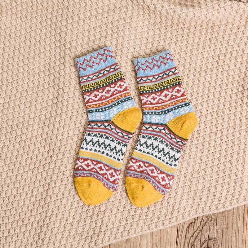 Wholesale 5pairs/dozen Fashion Colorful Breathable Cotton Socks