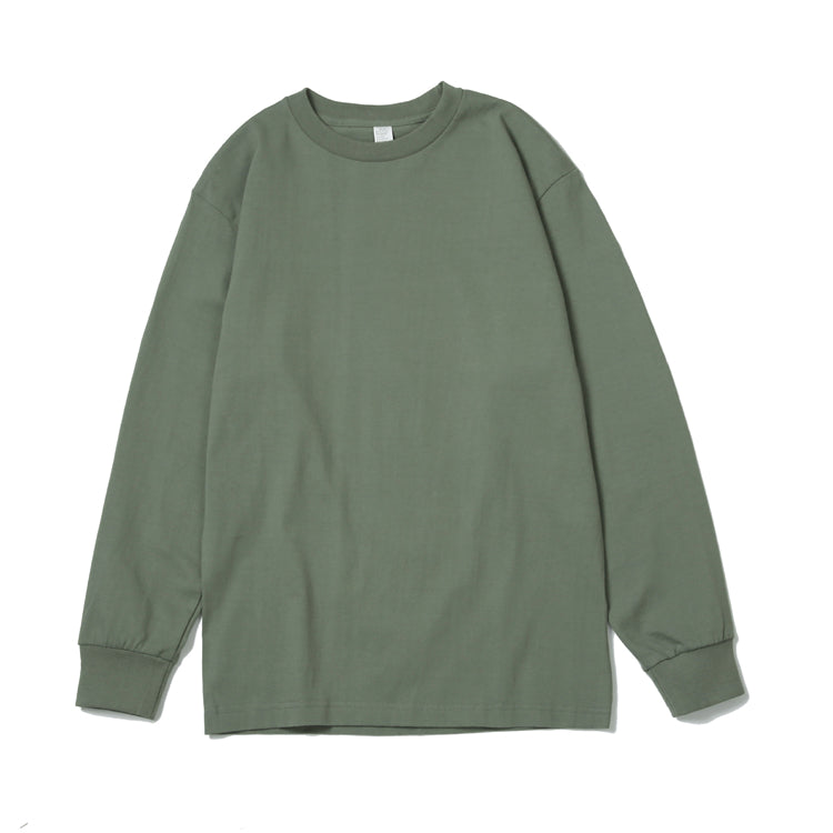 Wholesale S-2XL Men Fashion Round Neck Long Sleeve Solid Color T-shirt