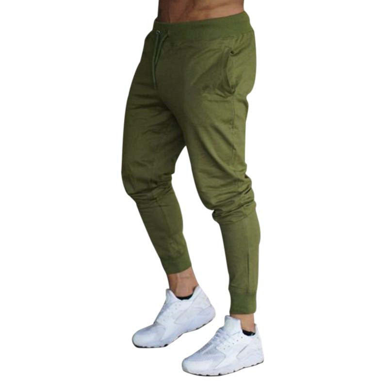 Wholesale Size:S-3XL Men Fashion Solid Color Drawstring Waist Pants