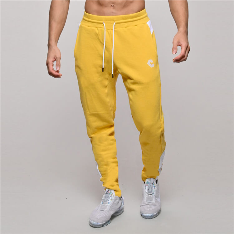 Wholesale M-2XL Men Fashion Graphic Printing Drawstring Waist Breathable Jogger Pants