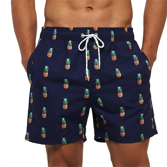 Wholesale M-3XL Men Creative Graphic Printing Loose Breathable Beach Shorts