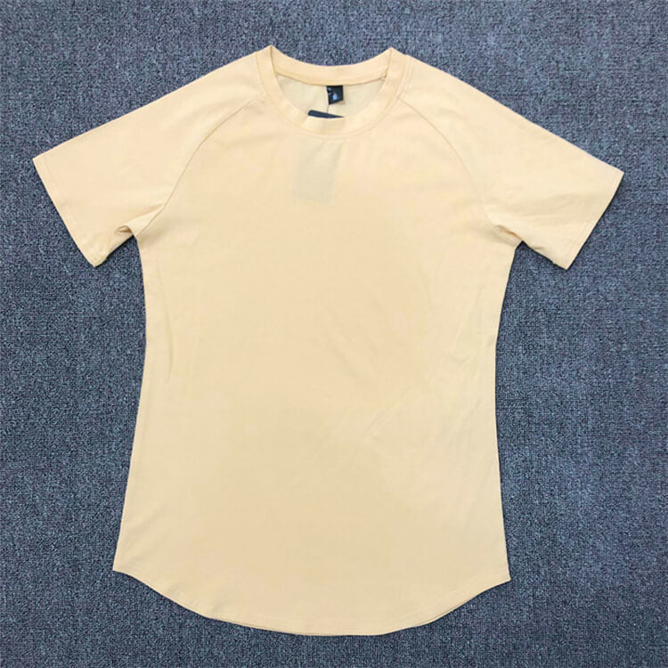 Wholesale M-3XL Men Fashion Solid Color Round Neck T-shirt