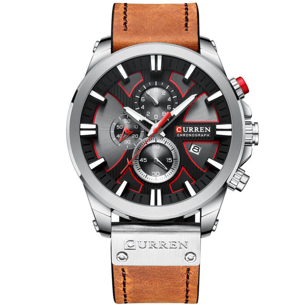 Wholesale Men Business Six-pointer Design Multi-function Quartz Watch