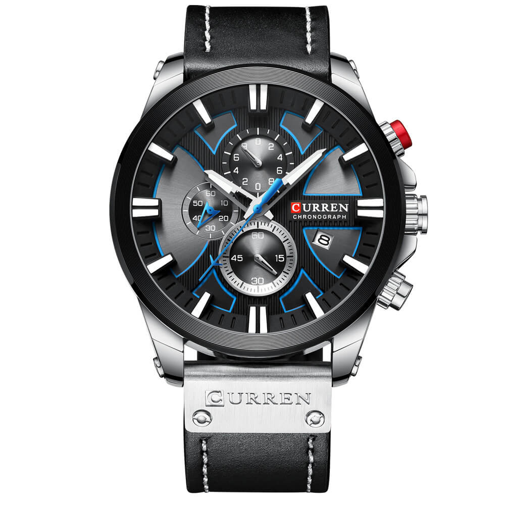 Wholesale Men Business Six-pointer Design Multi-function Quartz Watch