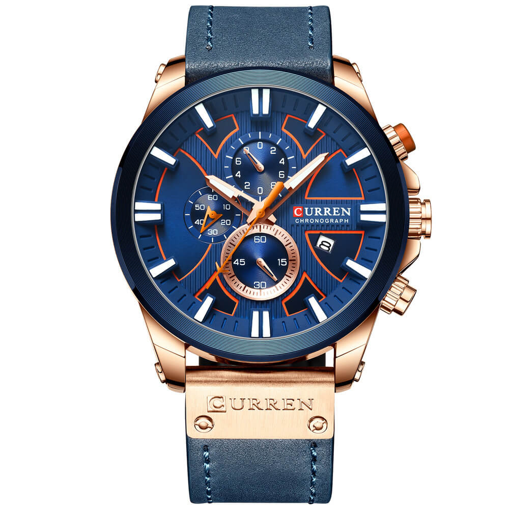 Wholesale Men Business Six-pointer Design Multi-function Quartz Watch