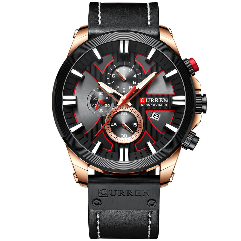 Wholesale Men Business Six-pointer Design Multi-function Quartz Watch