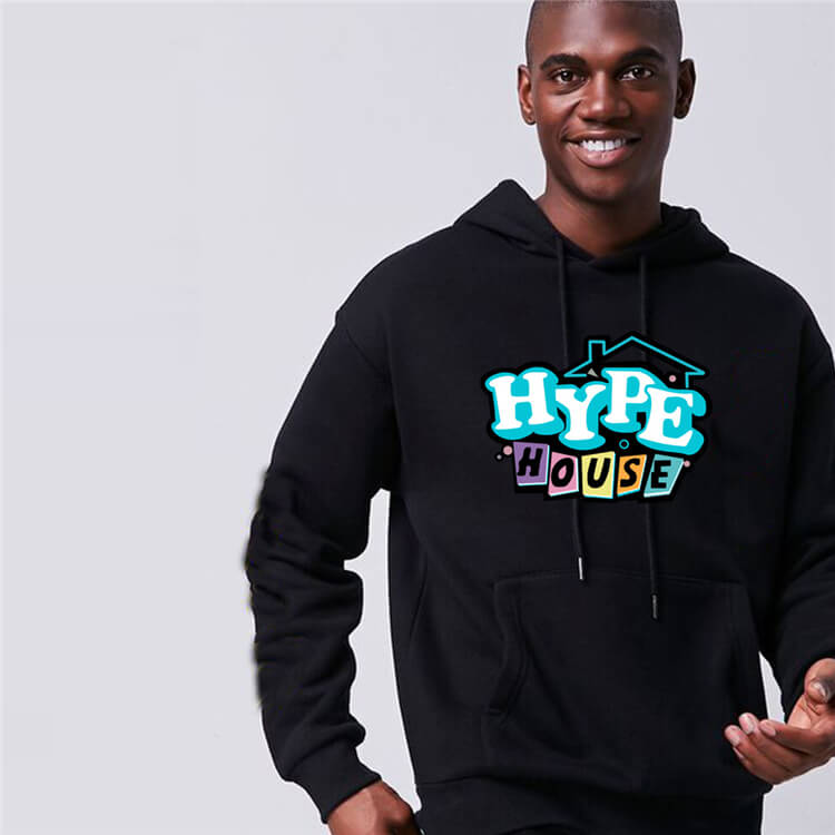 Wholesale S-XL Men Creative Loose Letter Printed Hoodie