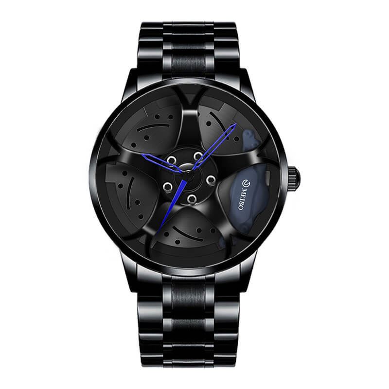 Wholesale Men Creative Wheel Shape Design Watch