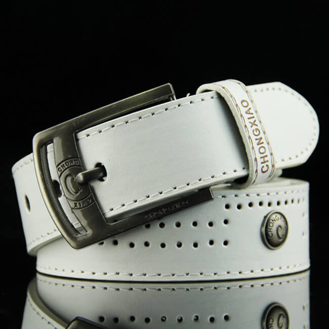 Wholesale Men Retro Rivet Decorative Buckle Design Belt