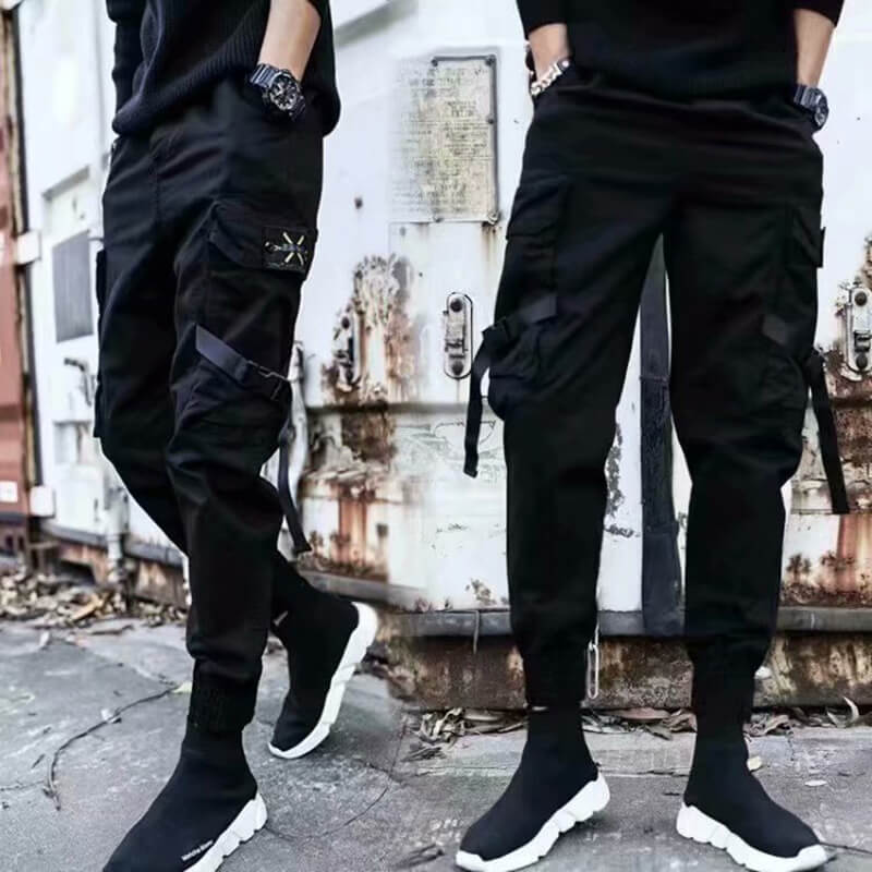 Wholesale S-5XL Men Fashion Multi-Pocket Design Pants