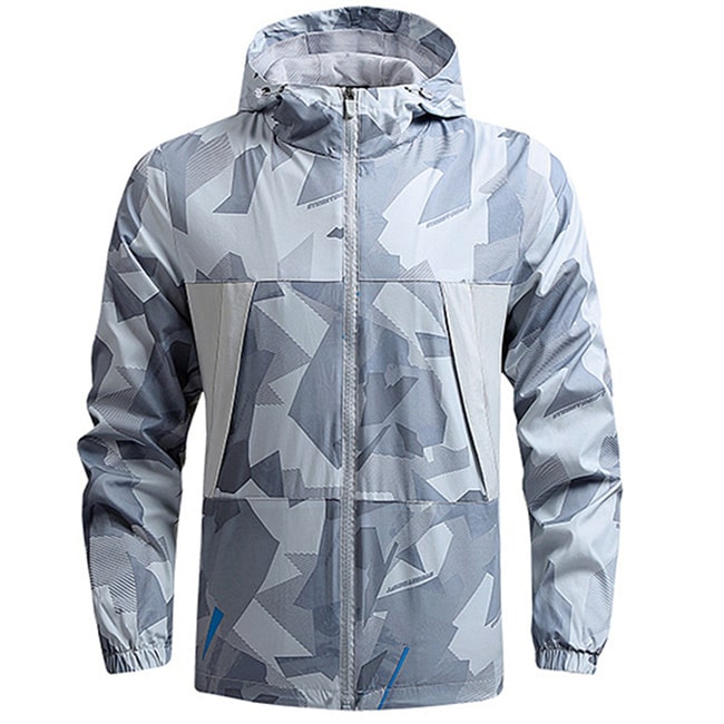 Wholesale S-5XL Men Casual Camouflage Hooded Jacket