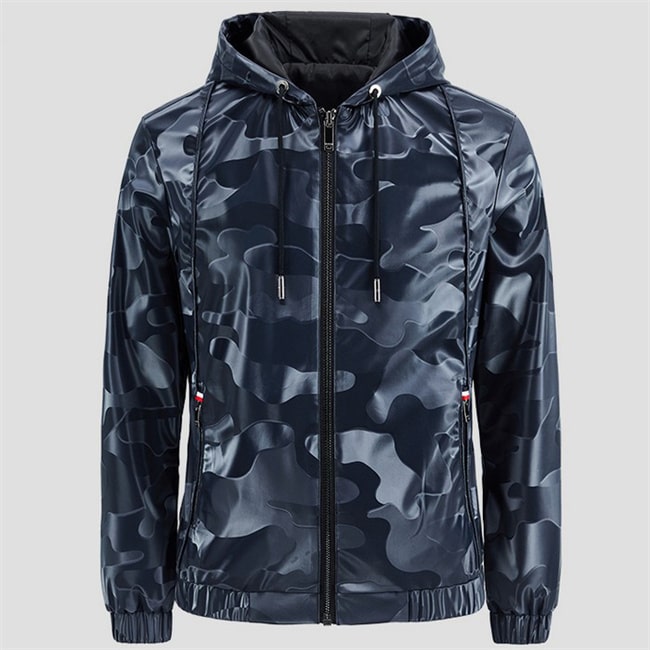 Wholesale M-3XL Men Fashion Camouflage Hooded Jacket