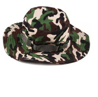 Wholesale Men Outdoor Double Layer Nylon Bucket Hat