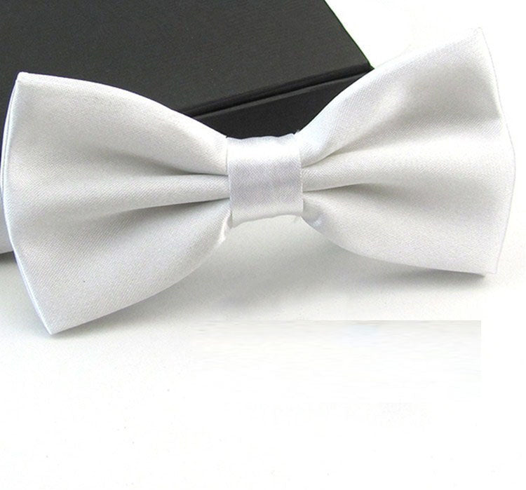 Wholesale Men'S Solid Color Business Wedding Bow Tie