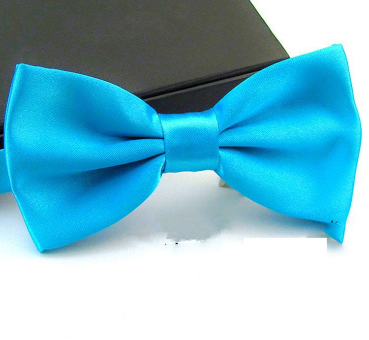 Wholesale Men'S Solid Color Business Wedding Bow Tie