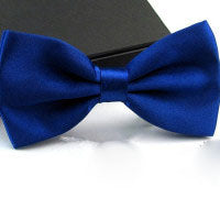 Wholesale Men'S Solid Color Business Wedding Bow Tie