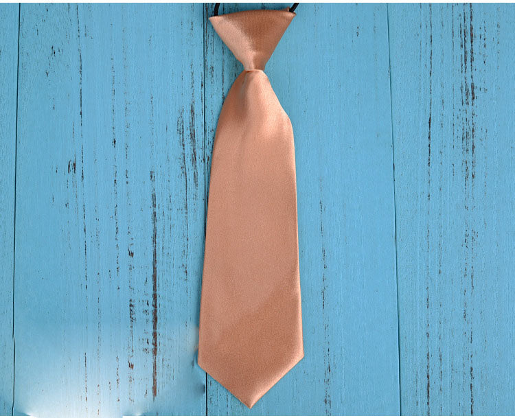 Wholesale Men'S Solid Color Rubber Uniform Tie