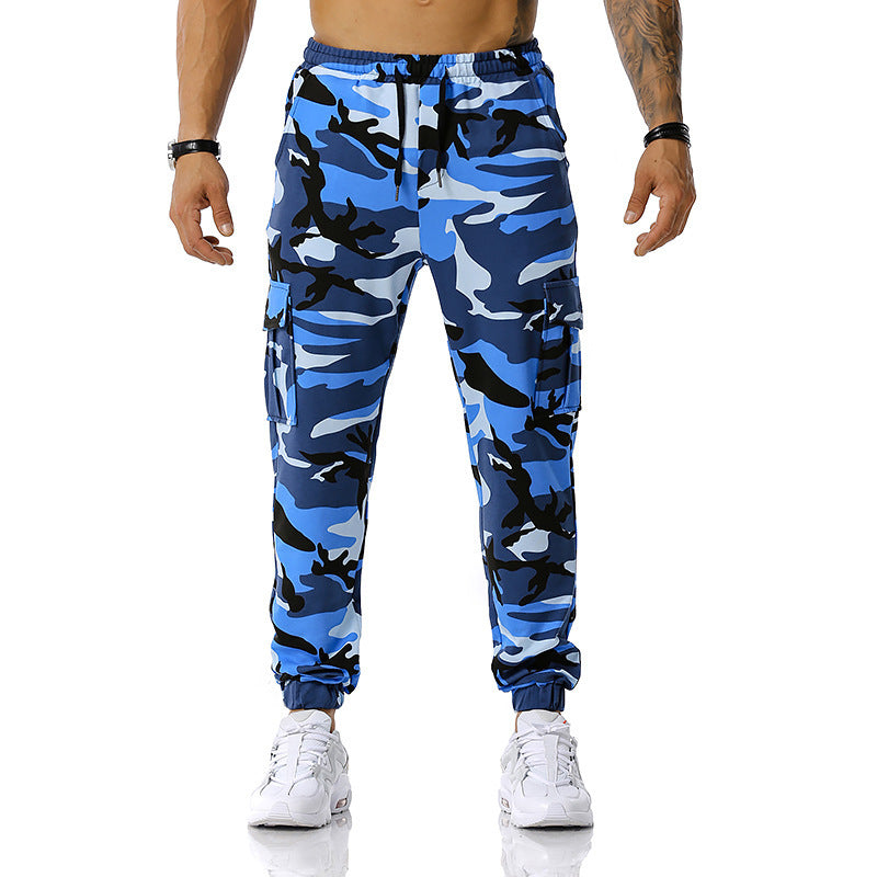 Wholesale Men'S Casual Camouflage Jogging Pants Outdoor Sports Trousers