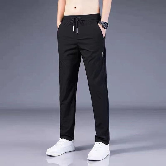 Wholesale Men Casual Breathable Quick-Drying Large Size Loose Sports Trousers