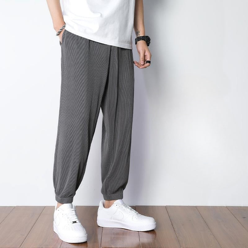 Wholesale Men Casual Quick-Drying Breathable Large Size Loose Trousers