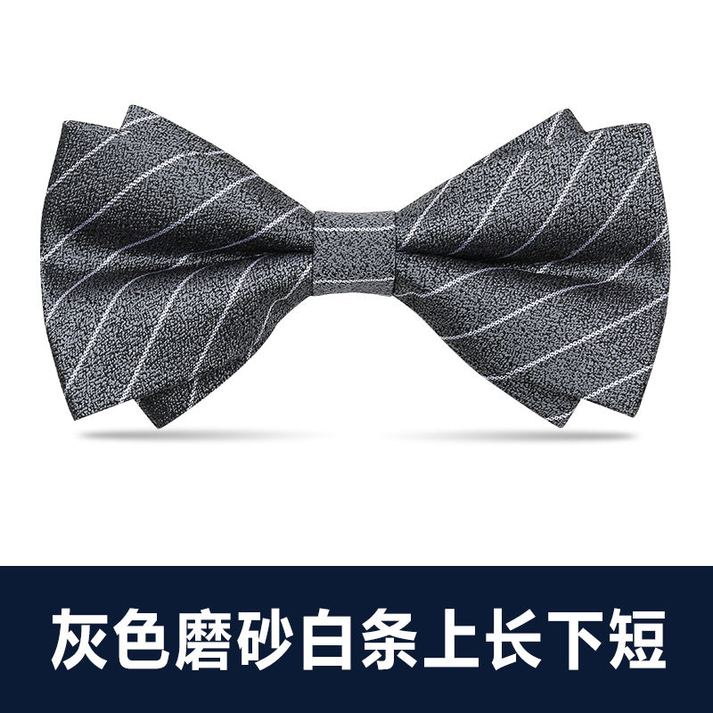 Wholesale Men Simple British Style Business Dress Bow Tie