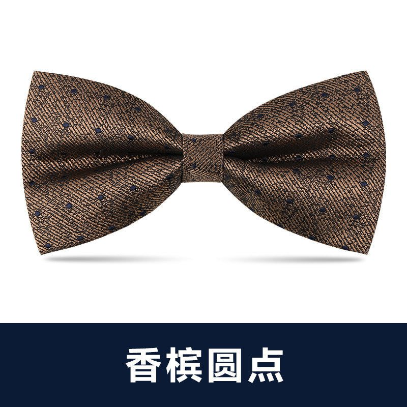 Wholesale Men Simple British Style Business Dress Bow Tie