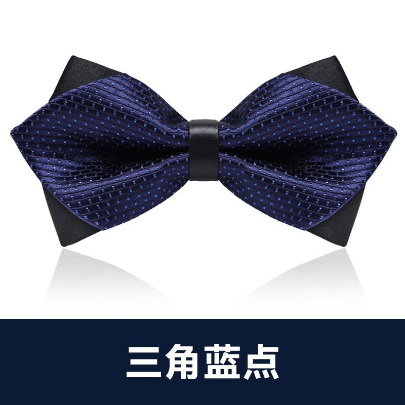 Wholesale Men Simple British Style Business Dress Bow Tie