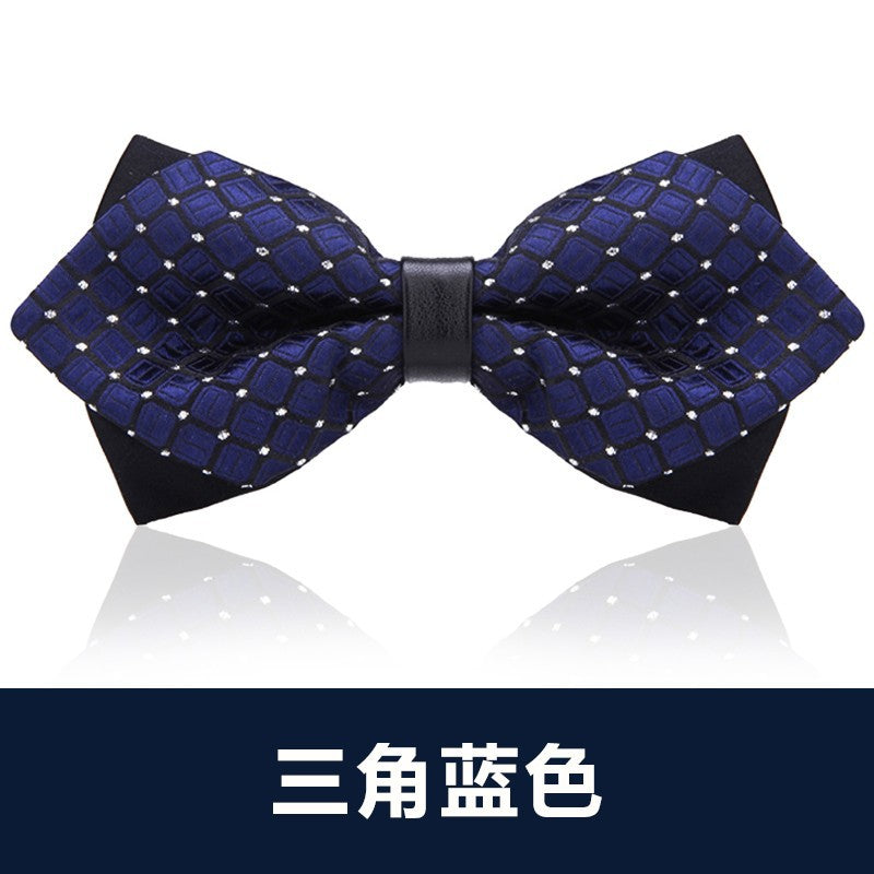 Wholesale Men Simple British Style Business Dress Bow Tie