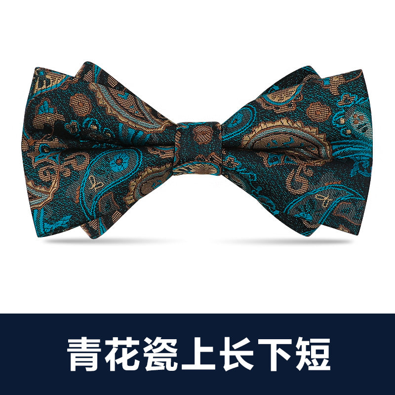 Wholesale Men Simple British Style Business Dress Bow Tie