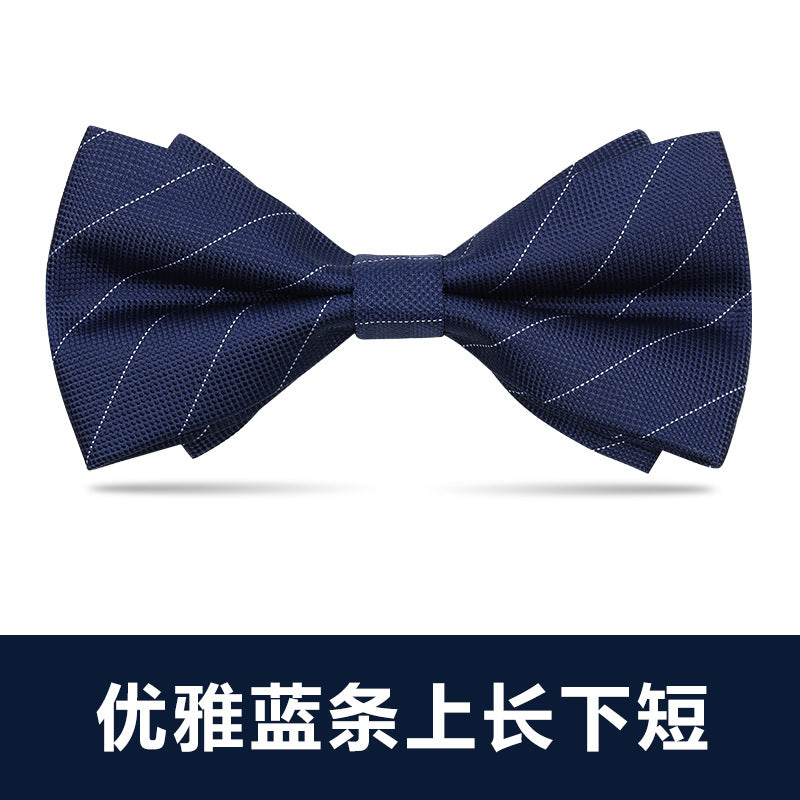 Wholesale Men Simple British Style Business Dress Bow Tie