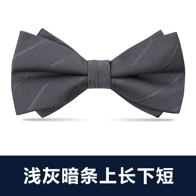 Wholesale Men Simple British Style Business Dress Bow Tie