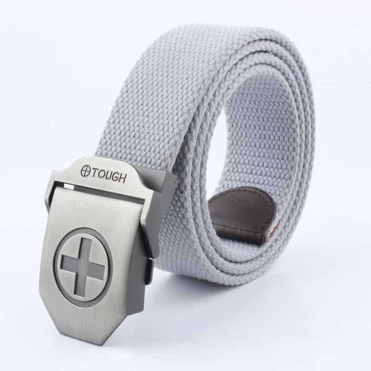 Wholesale Men Casual Outdoor Canvas Automatic Buckle Belt