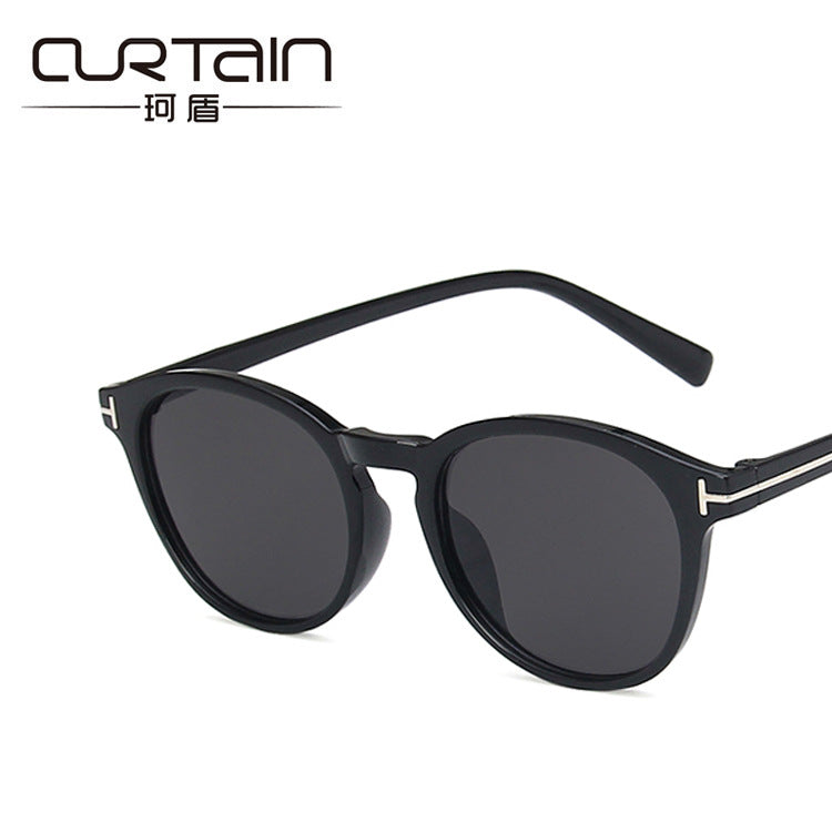 Wholesale Men Vintage T-Round Frame Sunglasses