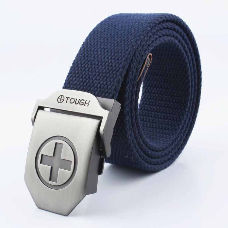 Wholesale Men Casual Outdoor Canvas Automatic Buckle Belt