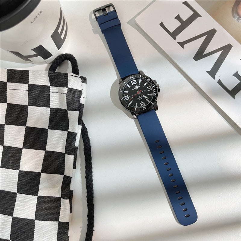 Wholesale Men'S Casual Fashion Personality Large Number Round Dial Quartz Watch