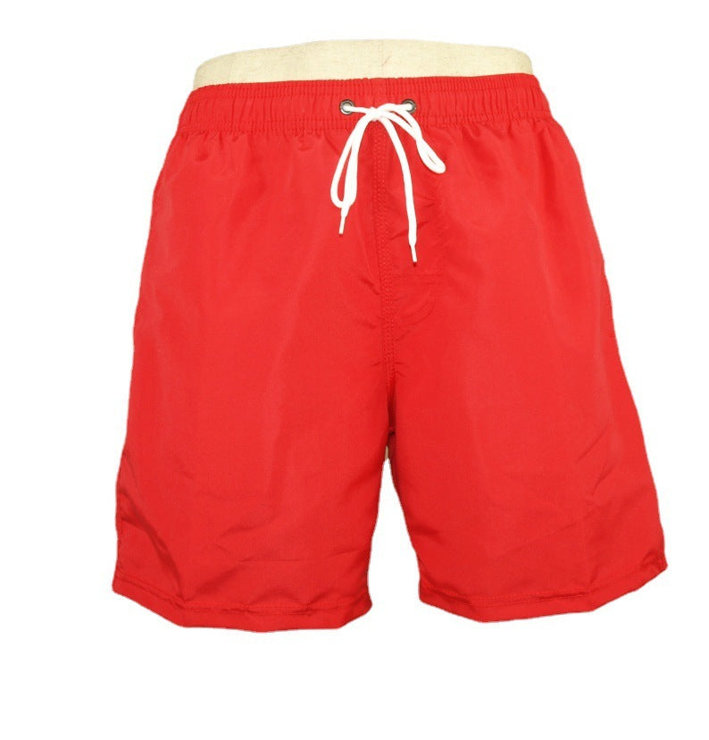 Wholesale Men'S Casual Solid Color Straight Quick Dry Shorts