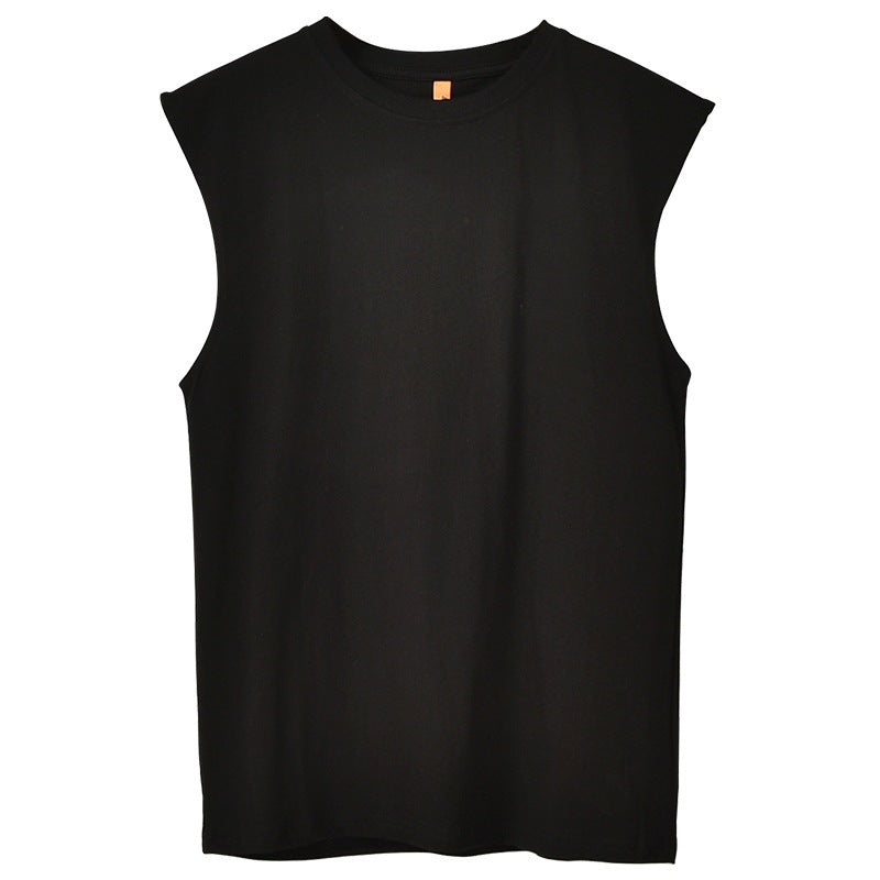 Wholesale Men'S Casual Loose Solid Color Sports Vest