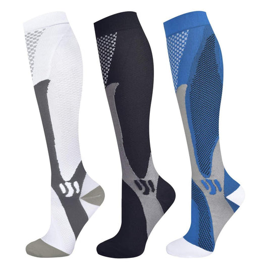 Wholesale Simple Neutral Outdoor Riding Sports Nylon Pressure Socks