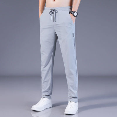 Wholesale Men Casual Breathable Quick-Drying Large Size Loose Sports Trousers