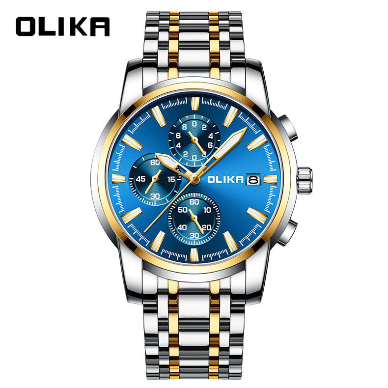 Wholesale Men Fashion Business Waterproof Luminous Watch