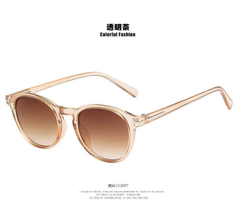 Wholesale Men Vintage T-Round Frame Sunglasses