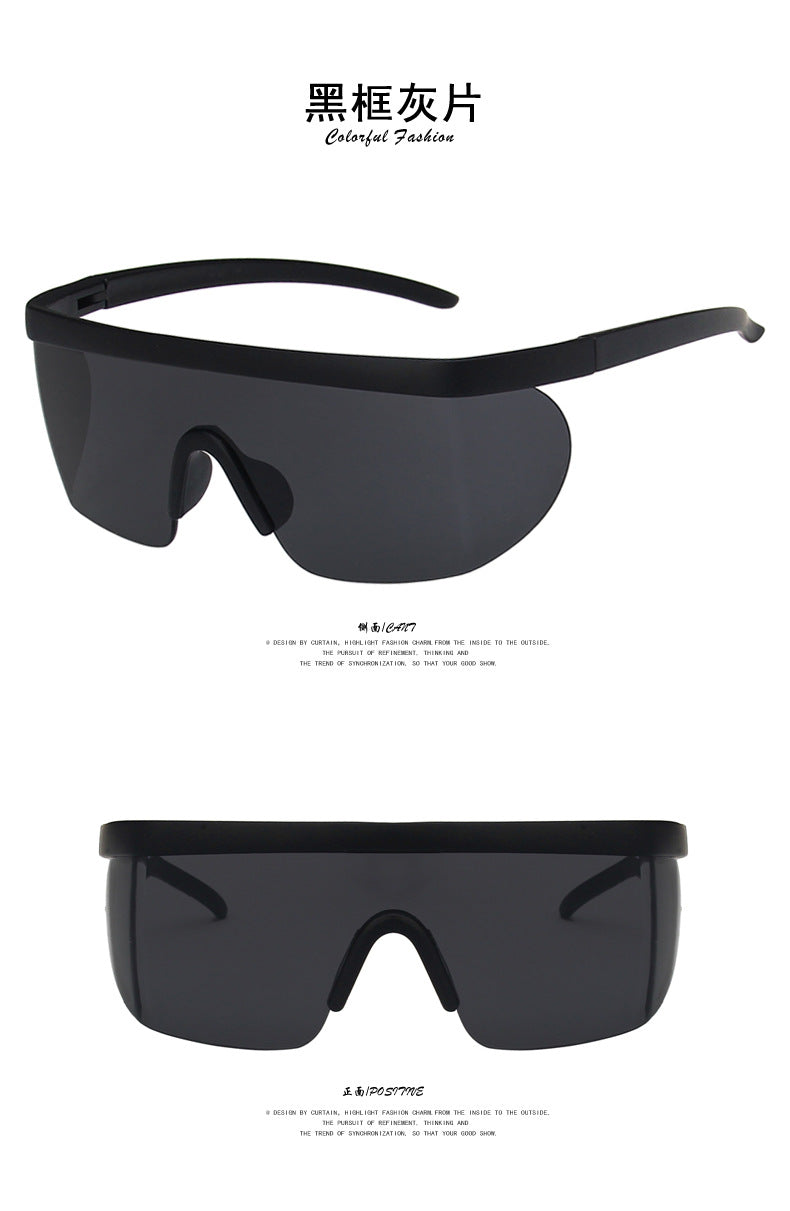 Wholesale Men And Women Outdoor Fashion Square Frame Protective Sunglasses