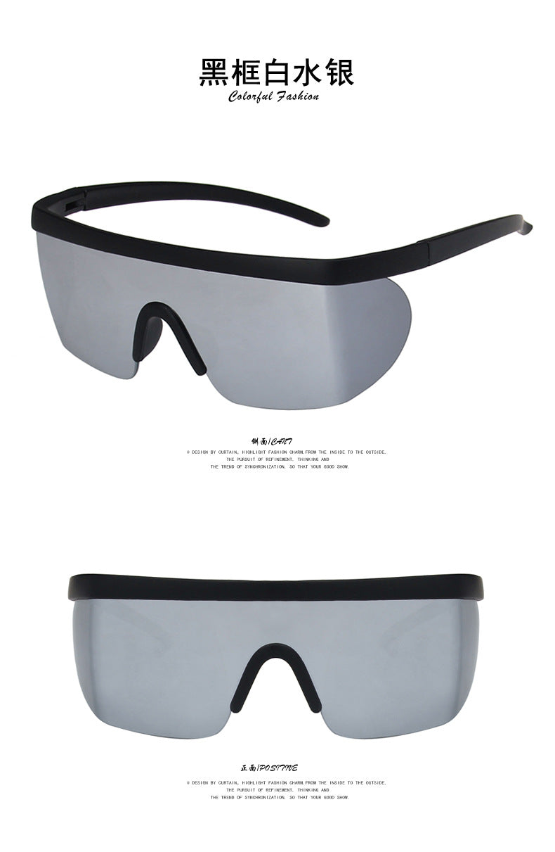 Wholesale Men And Women Outdoor Fashion Square Frame Protective Sunglasses