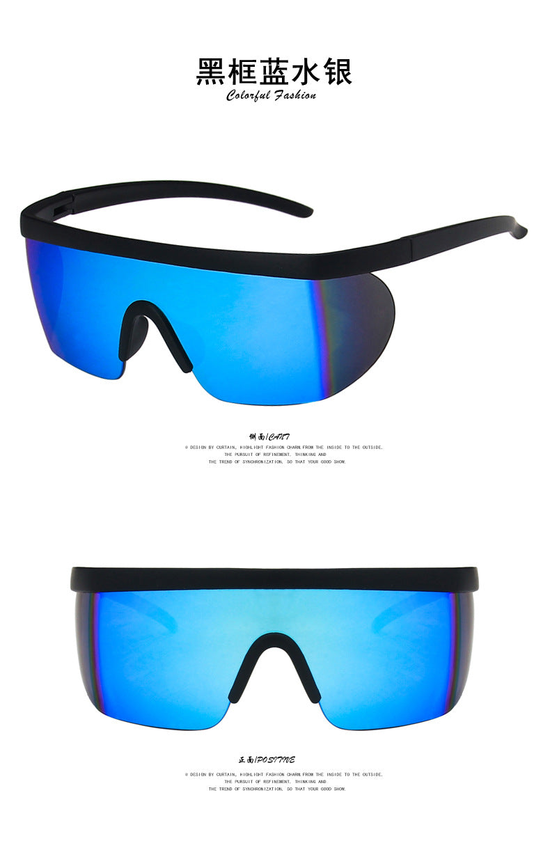 Wholesale Men And Women Outdoor Fashion Square Frame Protective Sunglasses