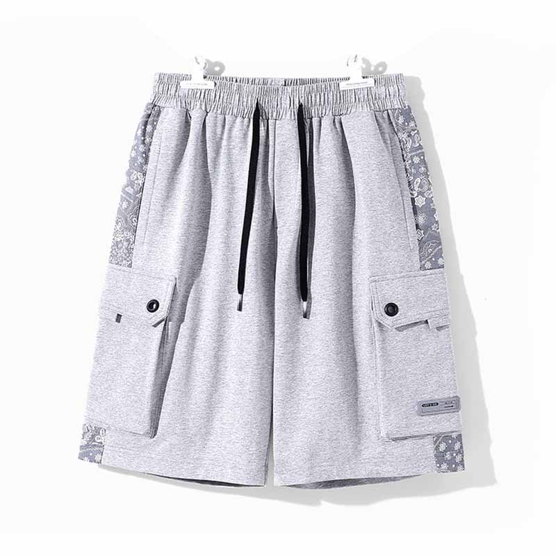 Wholesale Men Summer Fashion Casual Print Cargo Shorts